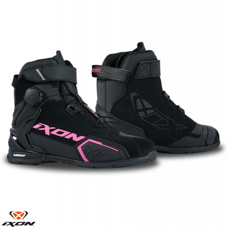 Echipamente Strada - Ghete moto Roadster femei All Season Ixon model Bull 2 WP LS (100% waterproof)