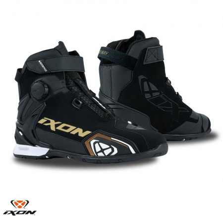 Ghete moto Roadster femei All Season Ixon model Bull 2 WP LS (100% waterproof)