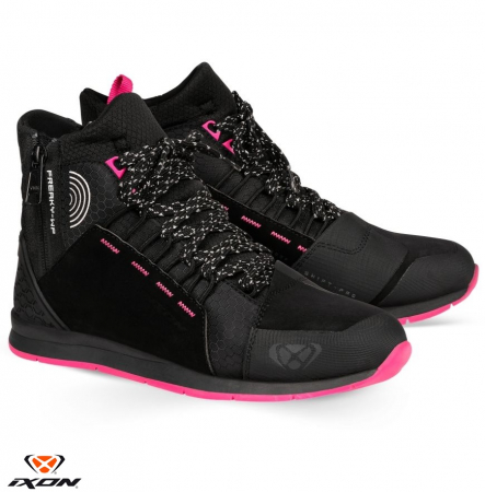 Echipamente Strada - Ghete moto Urban femei All Season Ixon model Freaky WP LS (100% waterproof)