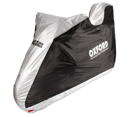 Huse / prelate moto - Husa moto Oxford Aquatex top case L