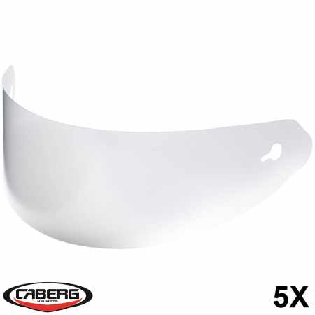 Casti moto - Kit 5 tear-off (kit 5 folii transparente) casca integrala Caberg model Drift – Drift Evo