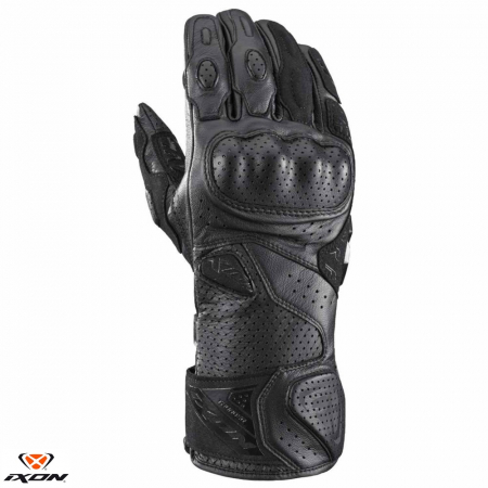 Manusi moto - Manusi barbati Racing vara piele Ixon model Thunder Air MS – degete tactile