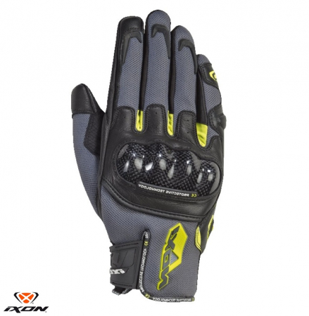 Manusi moto - Manusi barbati Roadster vara piele/textil Ixon model RS Rise Air MS – degete tactile