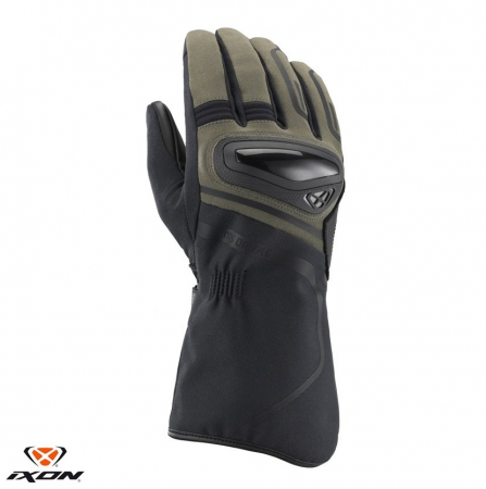 Echipamente Strada - Manusi barbati Touring/Adventure Mid-season textil/piele Ixon model Drizzle MS – degete tactile (manusi lungi)