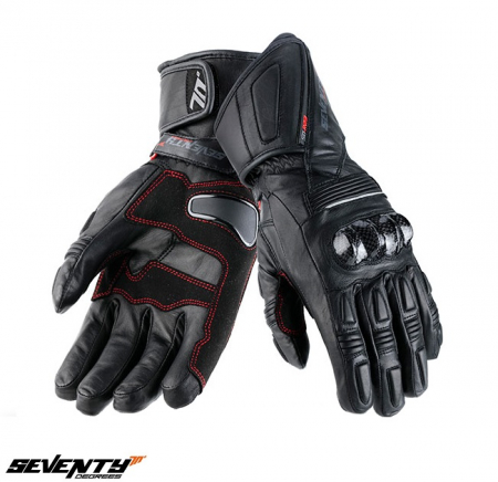 Manusi moto - Manusi femei racing iarna Seventy model SD-R23 negru