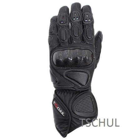 Manusi moto - Manusi moto piele Tschul Carbon 212 long