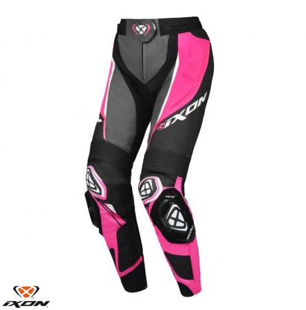 Pantaloni motociclete femei piele Racing Ixon vara model Vortex 3 LS