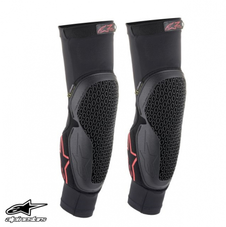 Echipamente Strada - Set protectii coate adulti Alpine Star model MX Bionic Flex culoare: negru/rosu