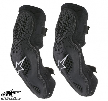 Echipamente Strada - Set protectii coate adulti Alpine Star model MX Sequence culoare: negru
