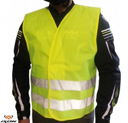 Diverse - Vesta reflectorizanta universala Ixon model Gilet Safer Mix culoare: galben fluor (marime universala)