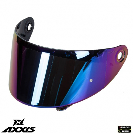 Viziere si pinlock - Viziera iridium casca integrala Axxis Draken S – tip MT-V-18C – compatibil cu modelul nou de casca Axxis Draken S