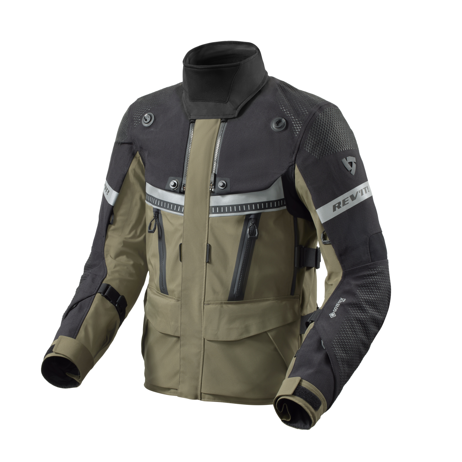 Geaca REVIT Dominator 3 GTX M, Negru / Khaki