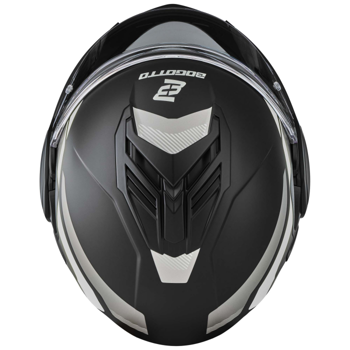 Casca moto Flip-Back, Bogotto FS-X600 Atyr cu Ochelari Soare Integrati [3]