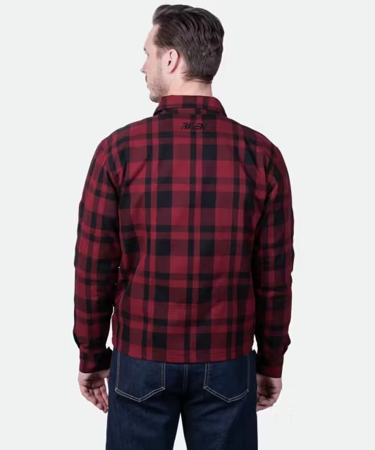 Camasa moto Raven Subotica - Aramida integral, protectii CE umeri/coate, inchidere fermoar + capse [3]