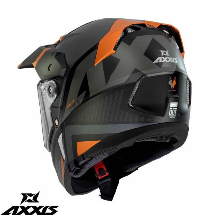 Casca  Axxis model Wolf DS Roadrunner adventure/touring/off road [3]