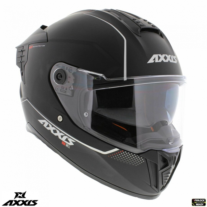 Casca integrala Axxis Hawk SV A1 negru mat (ochelari soare integrati) [4]
