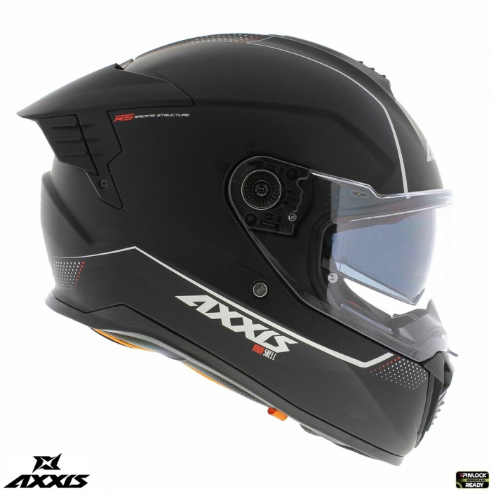 Casca integrala Axxis Hawk SV A1 negru mat (ochelari soare integrati) [5]