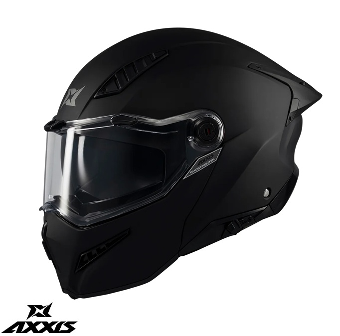 Casca moto Axxis GhostFighter SV A1 negru mat [1]