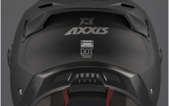 Casca moto Axxis GhostFighter SV A1 negru mat [11]