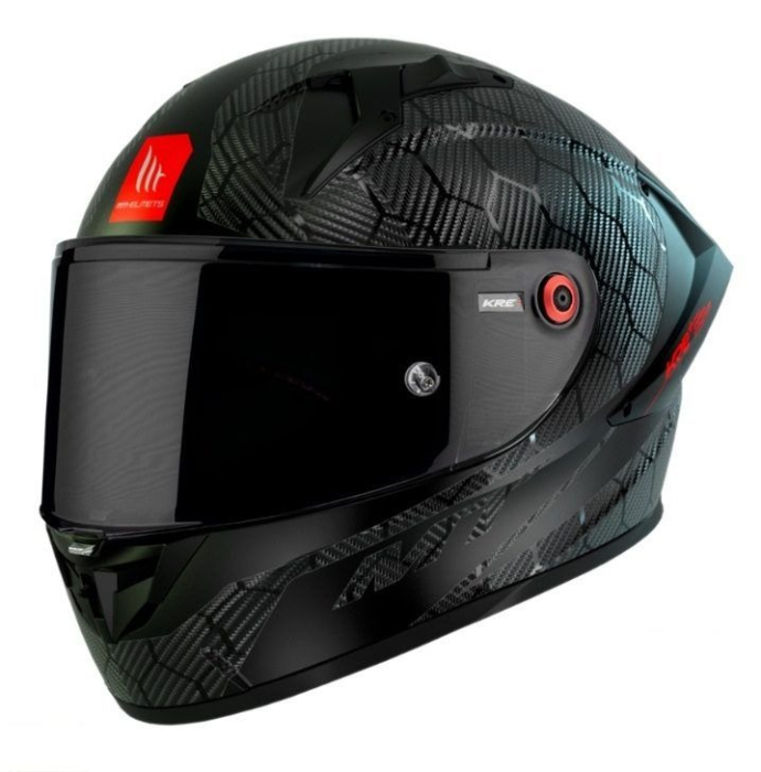 Casca integrala MT KRE+ S Carbon A11 negru lucios [3]