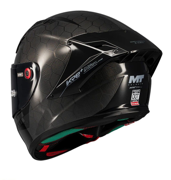 Casca integrala MT KRE+ S Pure Carbon A1 negru lucios [4]