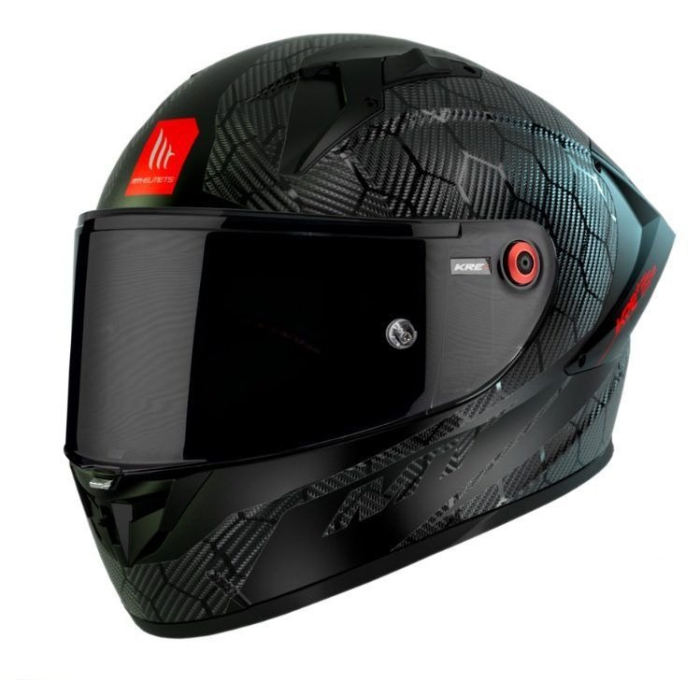 Casca integrala MT KRE+ S Carbon A11 negru lucios [2]