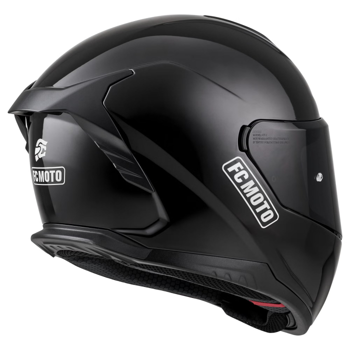 Casca moto integrala FC-Moto G-361-S, negru lucios ECE 22.06 [2]