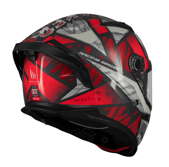 Casca integrala MT Braker SV Fury C5 roșu lucios [4]
