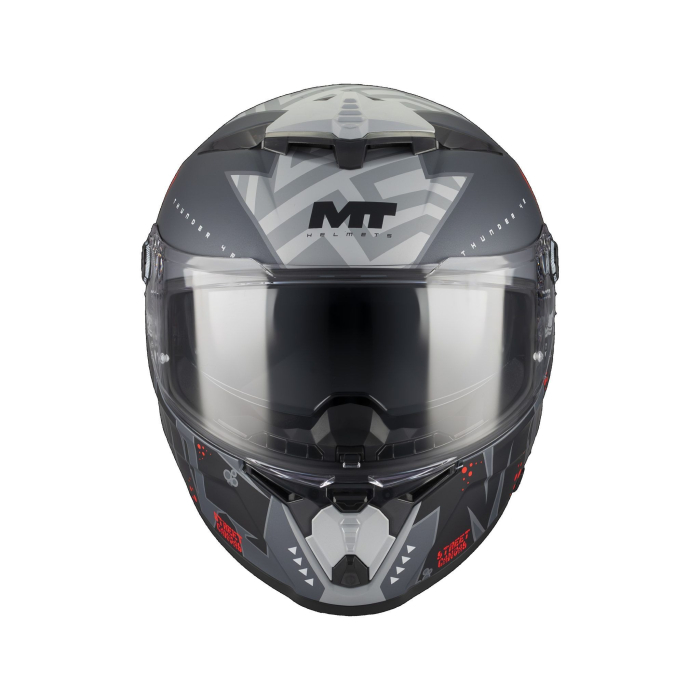 Casca integrala MT Thunder 4 R SV Canvas C5 roșu mat [4]