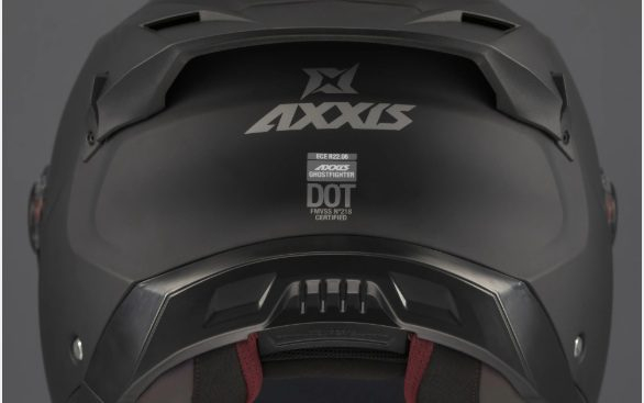 Casca flip-up Axxis GhostFighter SV titanium mat [5]