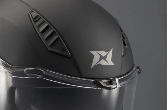 Casca flip-up Axxis GhostFighter SV titanium mat [3]