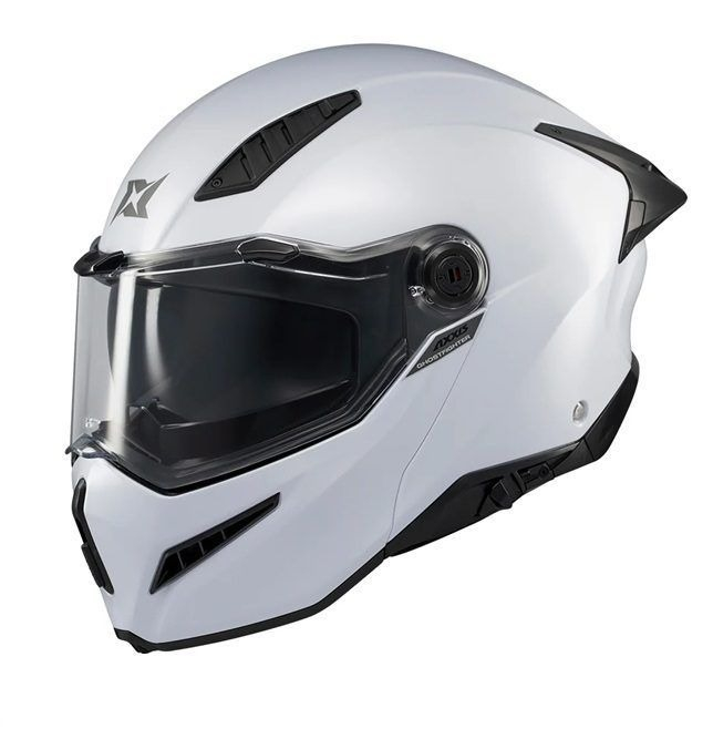 Casca modulabila Axxis GhostFighter SV A0 alb lucios [3]