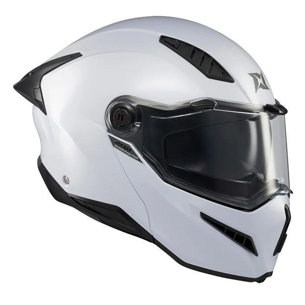 Casca modulabila Axxis GhostFighter SV A0 alb lucios [2]
