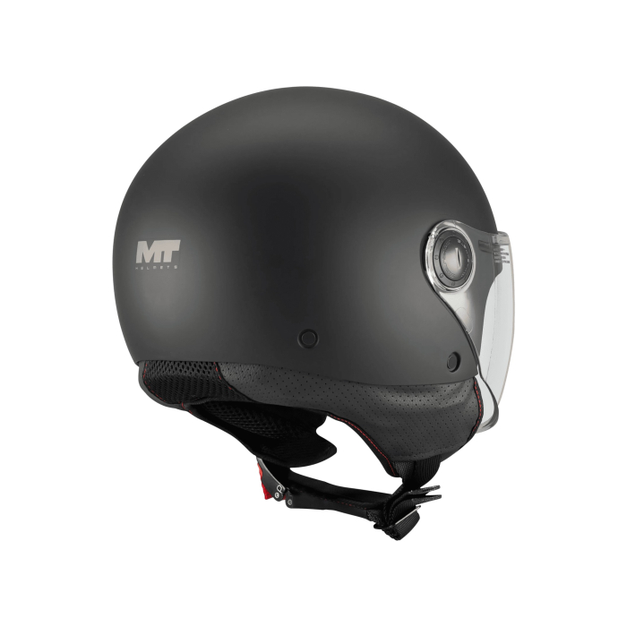 Casca open face MT Street S Pure A1 negru mat [4]
