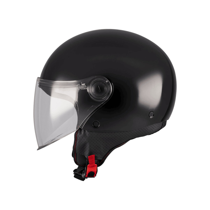 Casca open face MT Street S Pure A1 negru lucios [2]
