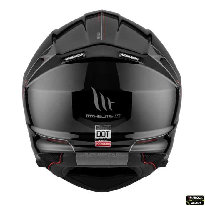 Casca modulara ABS cu viziera Pinlock Ready negru [7]