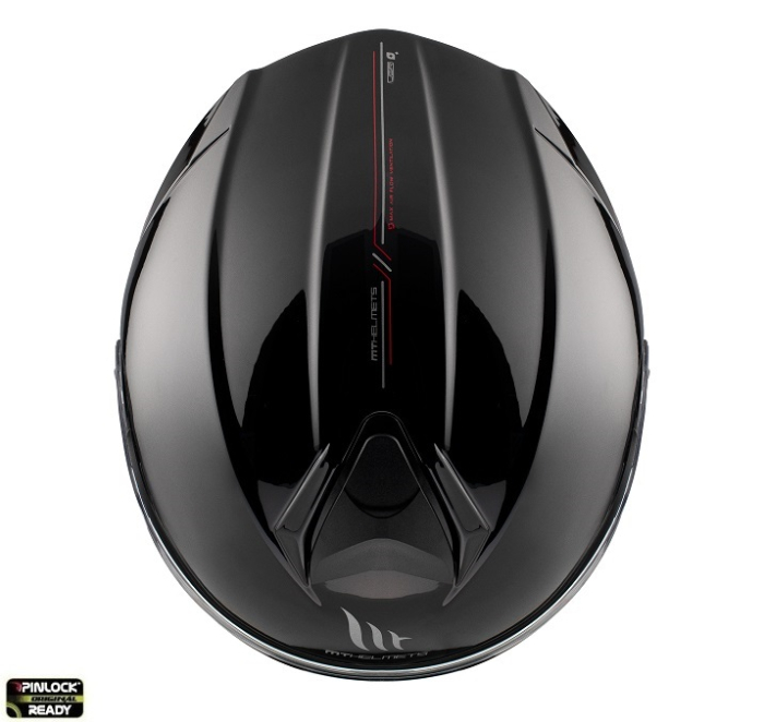 Casca modulara ABS cu viziera Pinlock Ready negru [9]