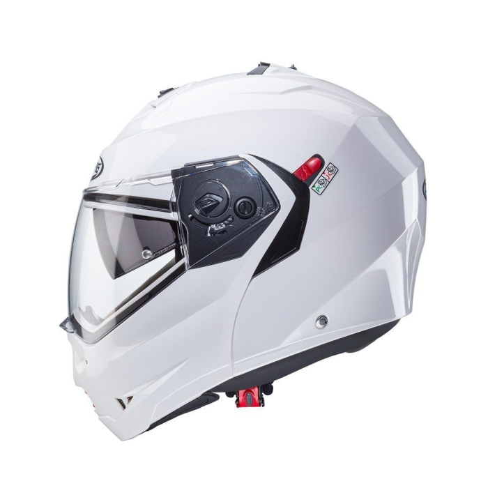 Casca modulabila Caberg Duke X SV alb metalic lucios [3]