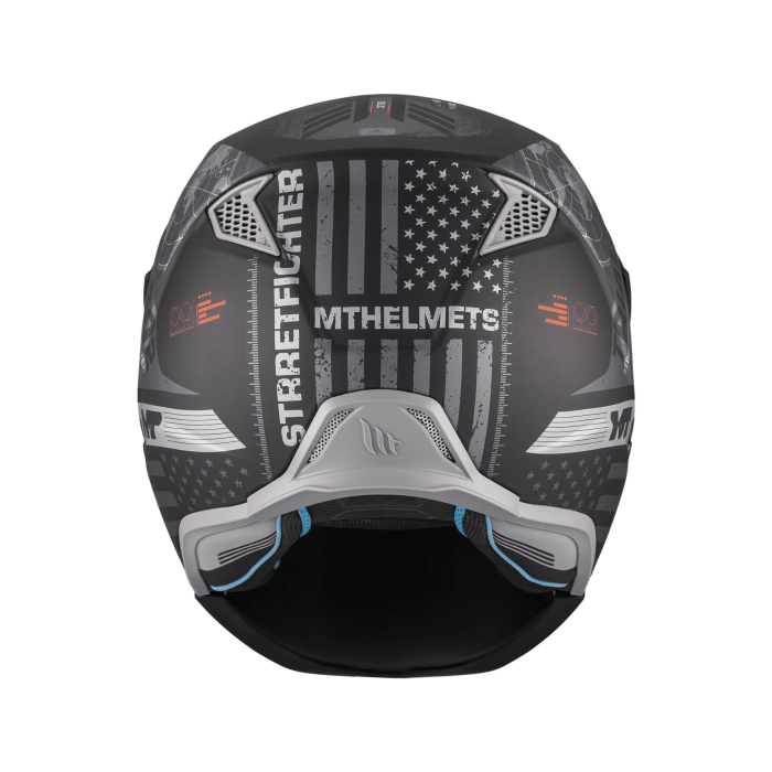 Casca MT Streetfighter SV S Belic B2 gri/negru mat [4]