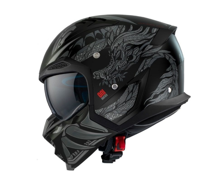 Casca Axxis Hunter SV Oni B2 gri mat [3]