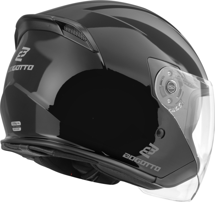 Casca open-face Bogotto H586 Solid ochelari integrați, Intercom Ready ECE 22.06 [2]