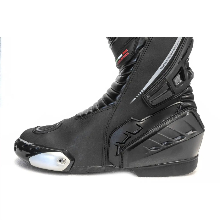 Cizme moto SM Racewear Blade – piele naturala si compozit, protectii calcai-degete-lateral, aerisiri si mobilitate excelenta [4]