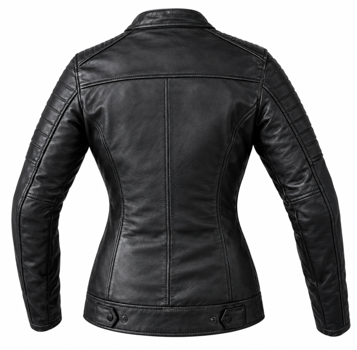 Geacă moto piele damă SM Racewear Amalia – protecții CE, piele naturală, căptușeală detașabilă [2]
