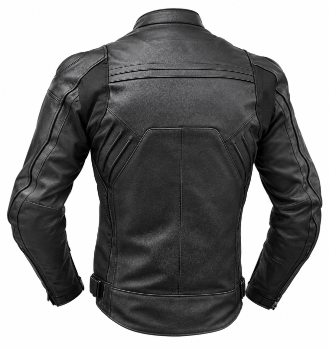 Geacă moto piele SM Racewear Roadster – protecții CE, căptușeală detașabilă [2]