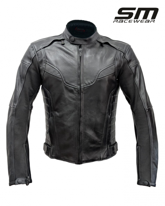 Geaca moto piele naturala SM Racewear Hiflow: [1]
