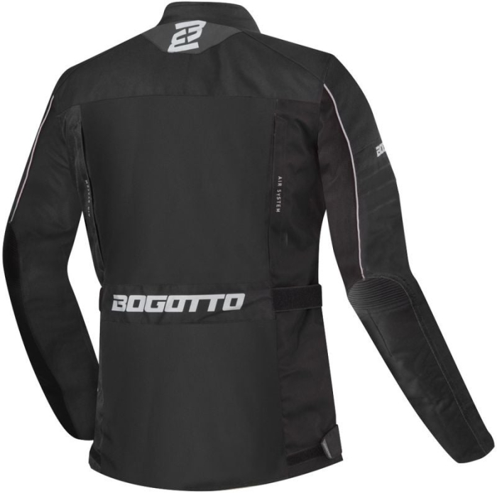 Geaca moto textila impermeabila Bogotto Tampar Tour negru [2]
