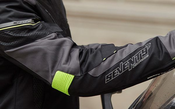 Geaca moto Seventy SD-JR69 negru/gri [4]