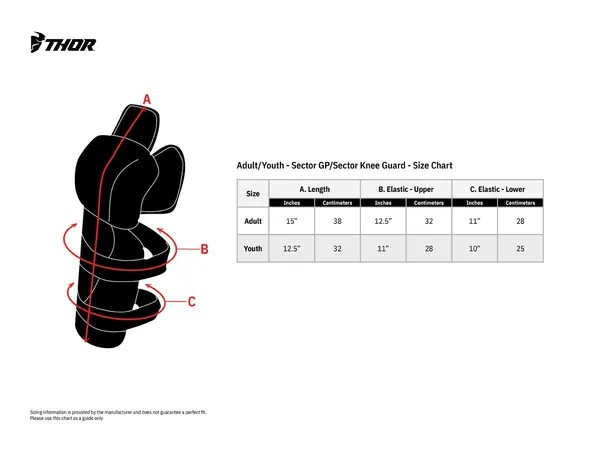 Genunchiere Thor Sector GP - IntaritGenunchiere moto Thor Sector GP - Intarituri din plastic si prindere cu benzi elastice Velcrouri din plastic si prindere cu benzi elastice Velcro [2]