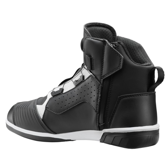 Ghete moto Ixon Vyper WP MS negru/alb [3]