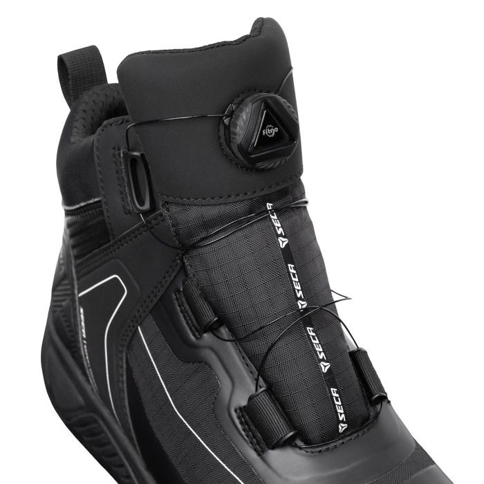 Ghete moto scurte Seca Drift, negru [8]